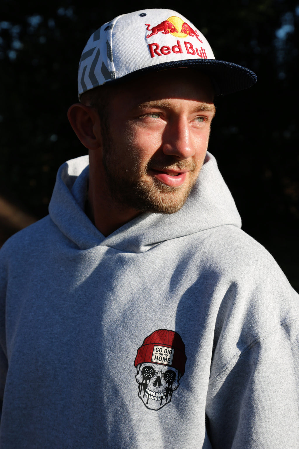 Hoodie - Go Big Skull