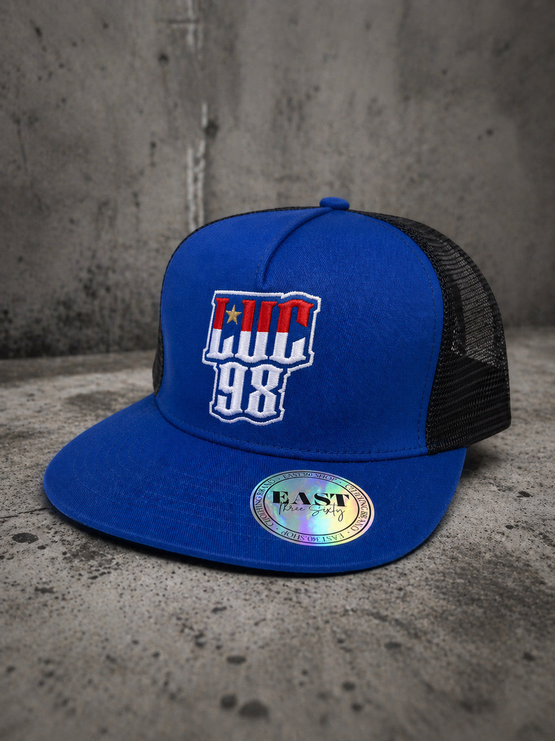 EAST360 Snapback „Plate 98“